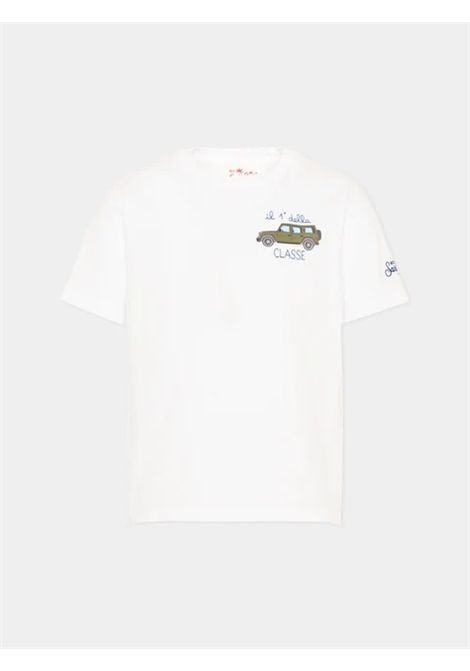 T-shirt con stampa SAINT BARTH | POT0002 PORTOFINO JR02974L PRIMO DELLA CLASSE 01N